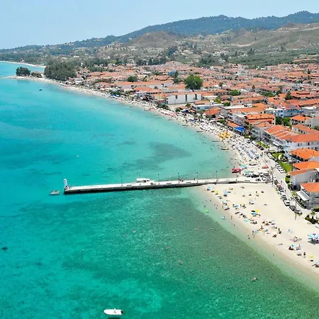 Stylish Family 100m From The Beach And Town Center Pefkochori