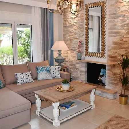 Villa Stylish Family 100m From The Beach And Town Center Pefkochori